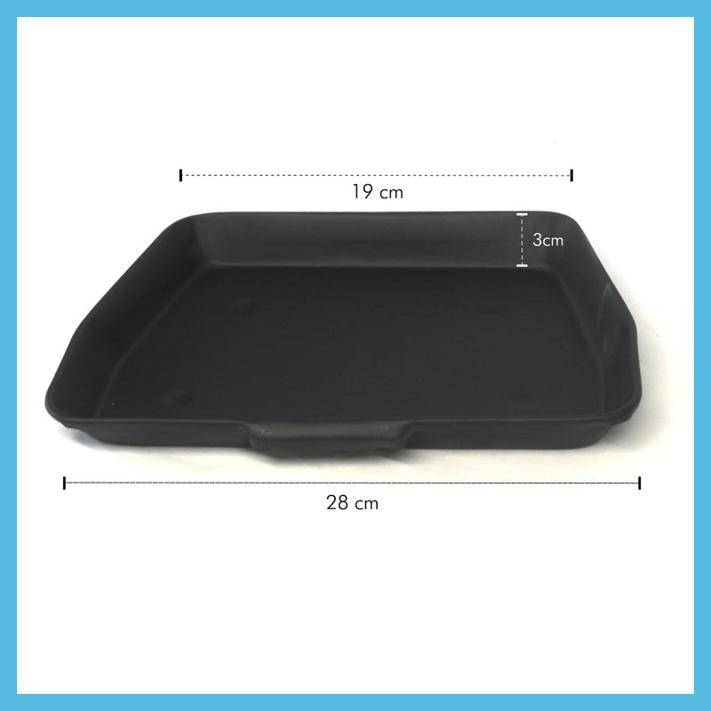 Thorness Traditional ash pan â€“ 28cm Wide (11") Ideal for Standard Sized fire grates | ash pan for Open Fires | ash pan for Log Burners| fire ash pan | fire Tray | ash Box | galvanised ash pan - Image 4